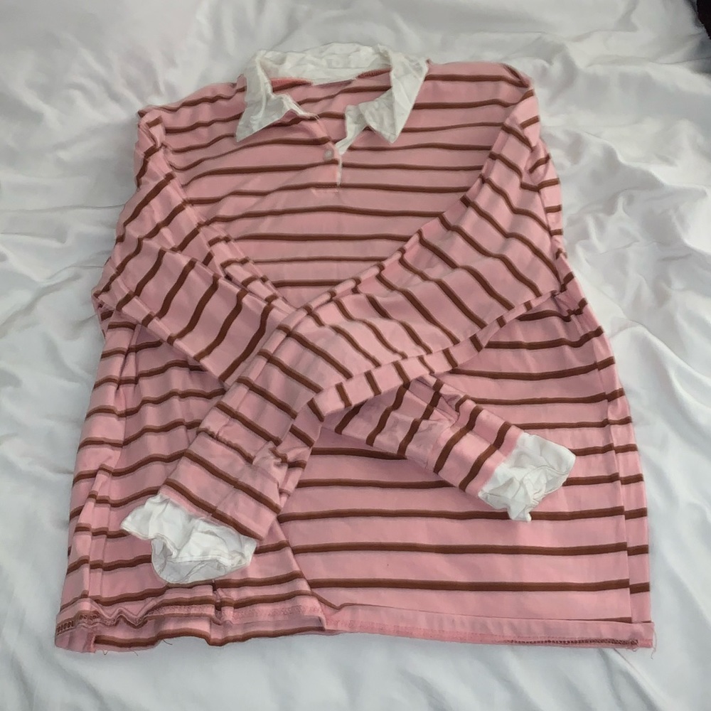long sleeve collared shirt